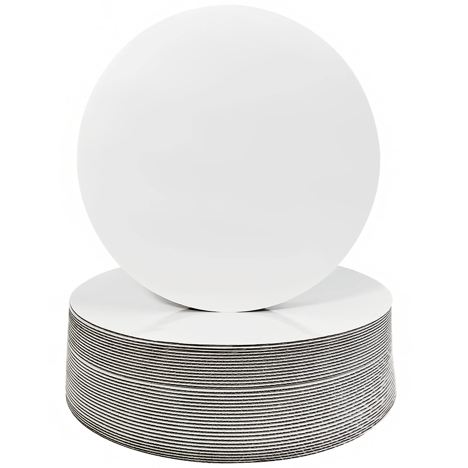 ONEMORE 12-inch white cake board sturdy base for heavy cakes