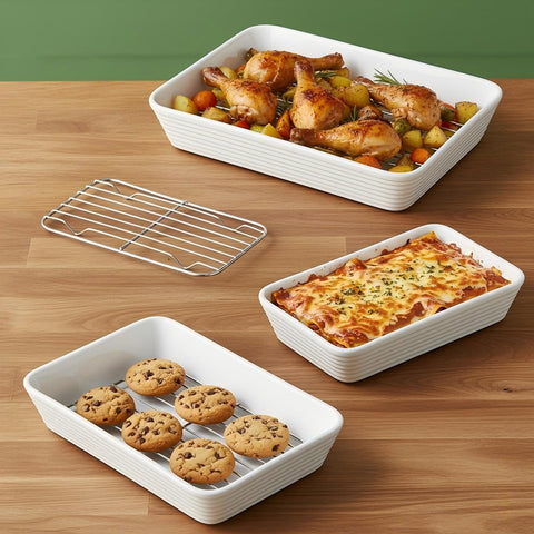 ONEMORE small pan with rack ideal for sides and quick meals.