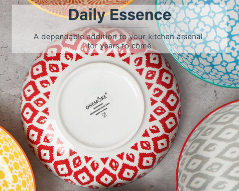 ONEMORE bowls demonstrated as dishwasher-safe for easy cleanup