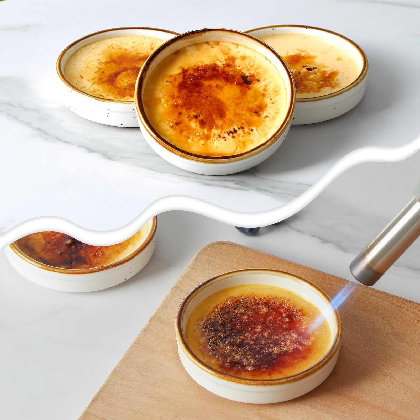 ONEMORE individual pot pies in ramekins for personal, comforting meals.