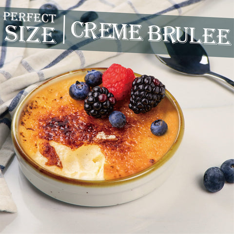 ONEMORE set of 6 ramekins for convenient baking and easy serving.