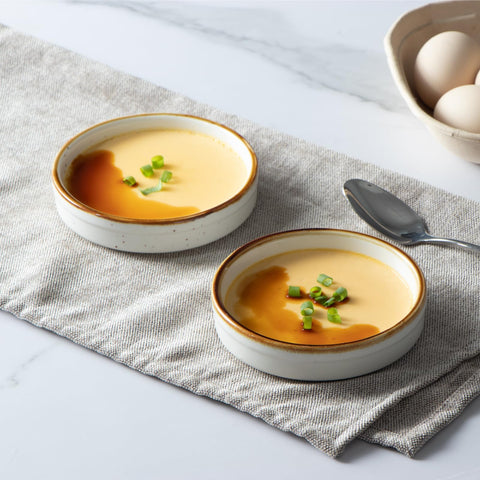 ONEMORE smooth-white ceramic ramekins elevate table presentation and versatility.