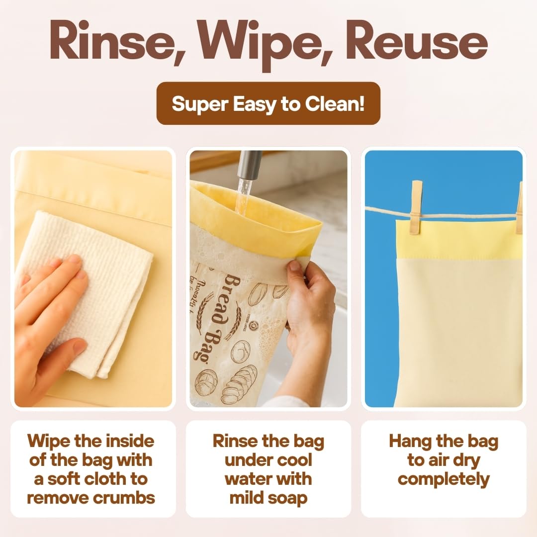 ONIXCORE bread bag zipper detail offers easy access and secure closure.