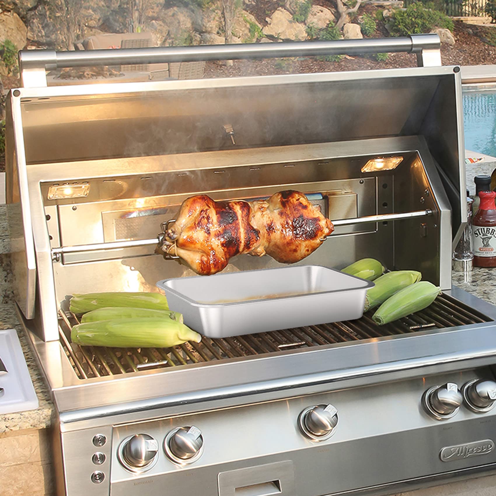 Onlyfire pan dishwasher-safe symbol demonstrates easy cleanup.