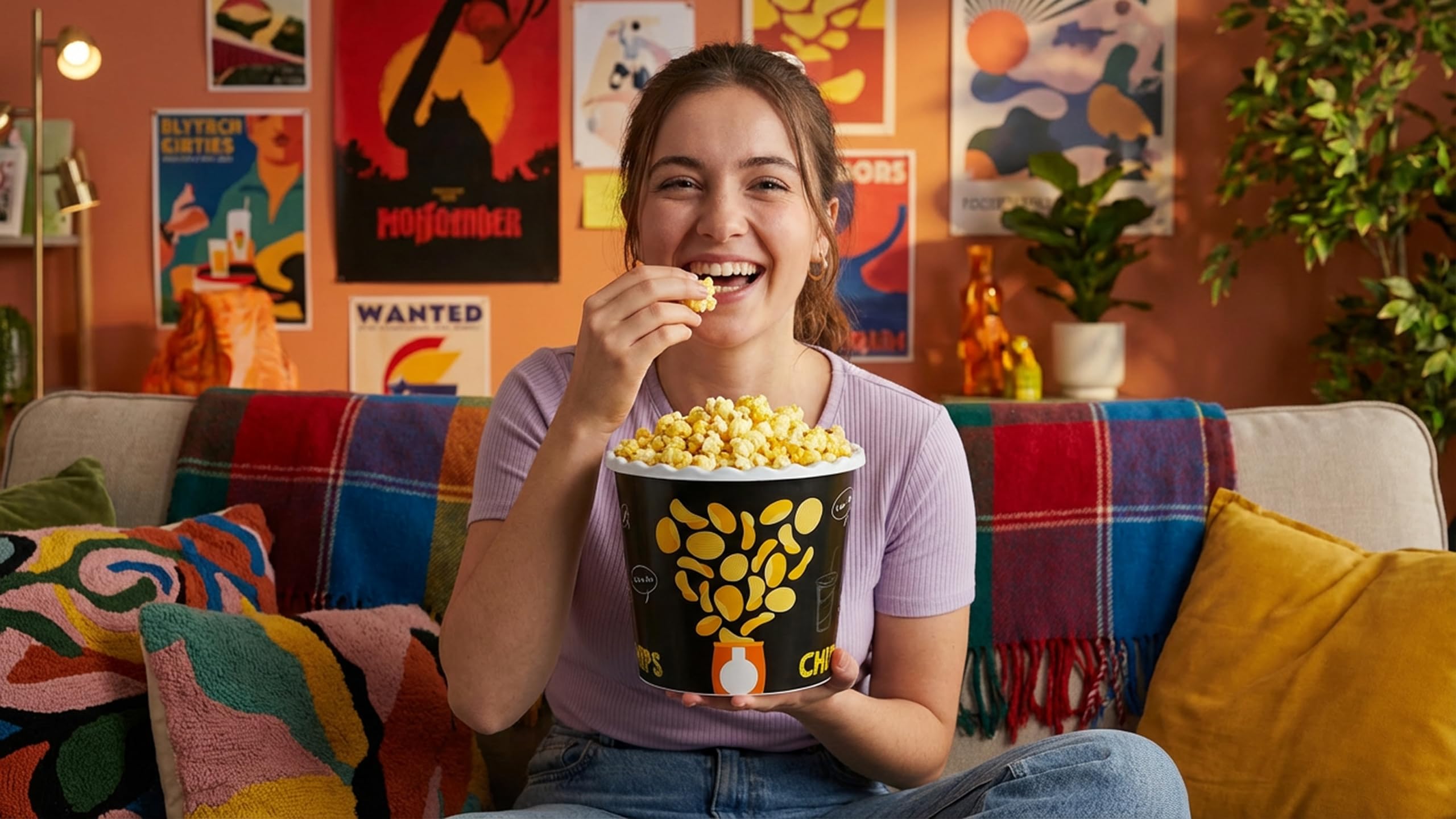 ONONEXPRESS dishwasher-safe design, easy cleanup after movie marathons.