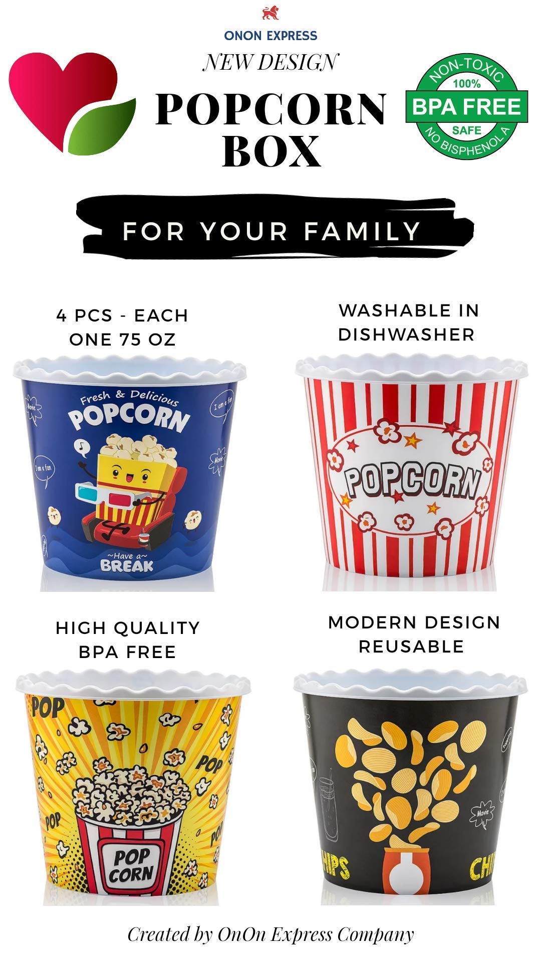 ONONEXPRESS food-safe materials, worry-free snacking with plastics designed for reuse.