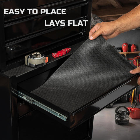 ONREVA toolbox liner protects surfaces from grease and oil spills