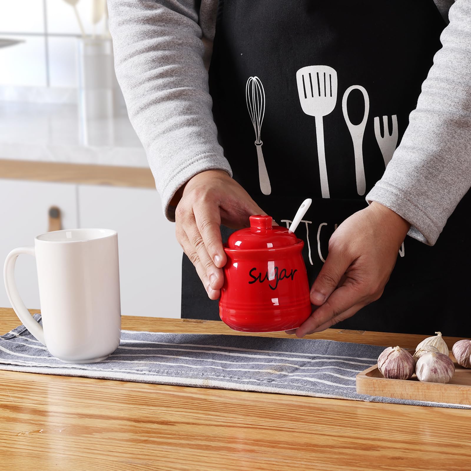 ONTUBE sugar bowl for daily use, blends with any dining table