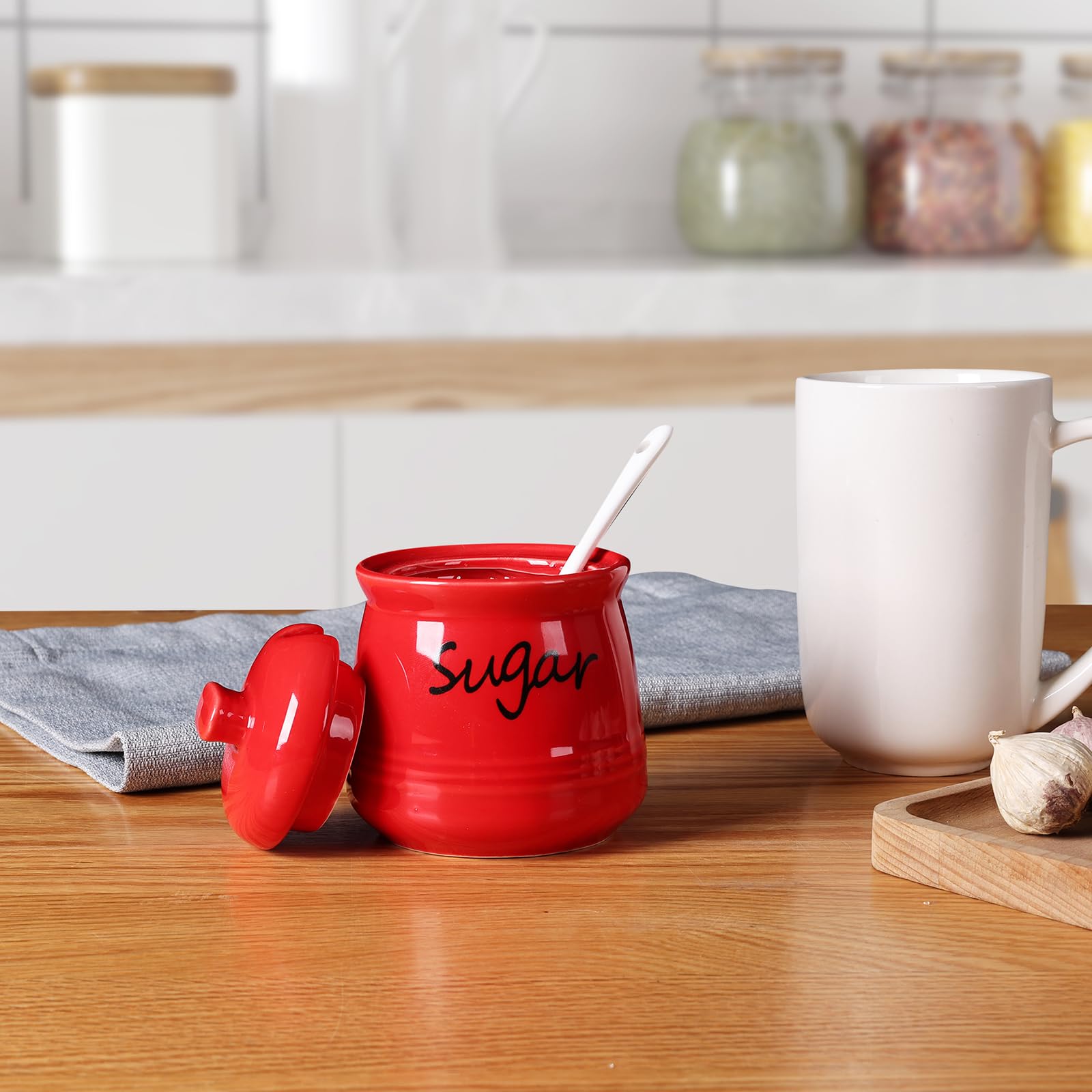 ONTUBE elegant sugar bowl for hotel or cafe settings