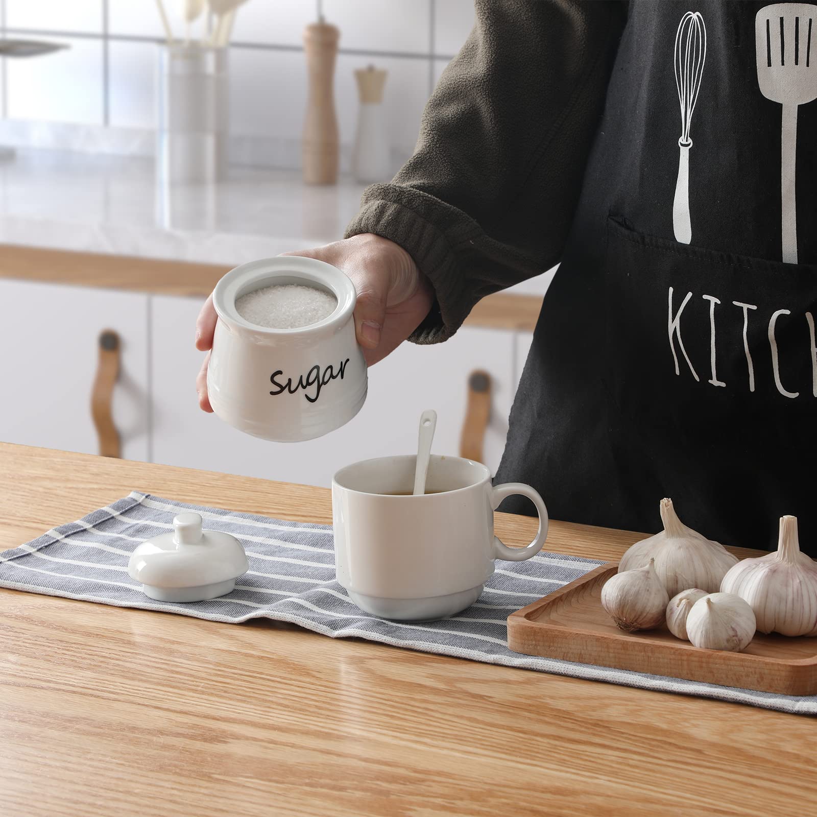 ONTUBE sugar and spice storage bowl for versatile kitchen organization