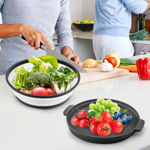 ONXE multi-use kitchen guard doubles as produce cover