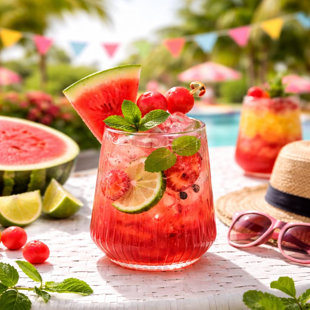 Oojami aerodynamic rim 12oz glass for aroma-enhanced sipping.