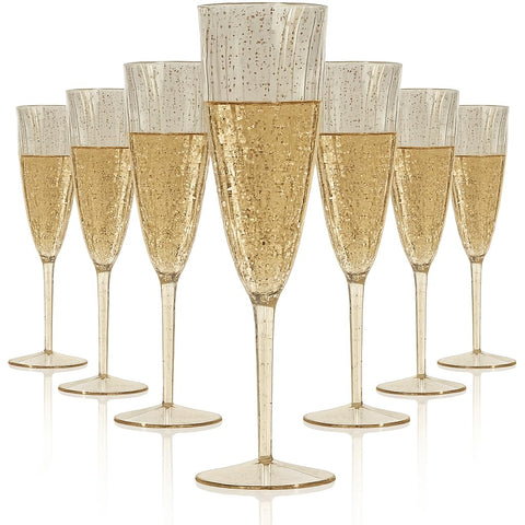 Oojami catering and hospitality champagne flutes 6oz