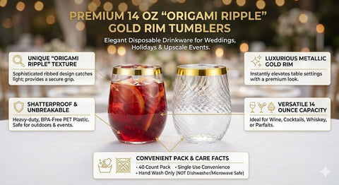 OOJAMI Suitable for indoor and outdoor use, from home bars to weddings