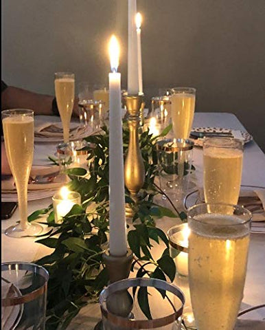 Oojami flutes at a wedding toast setting with guests.