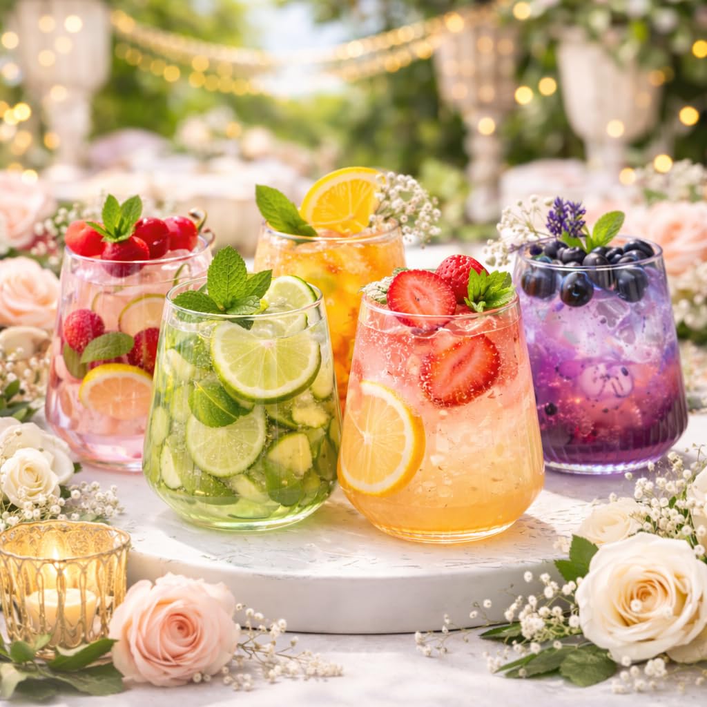 Oojami shatterproof PET cup for wine and champagne with comfortable sip.