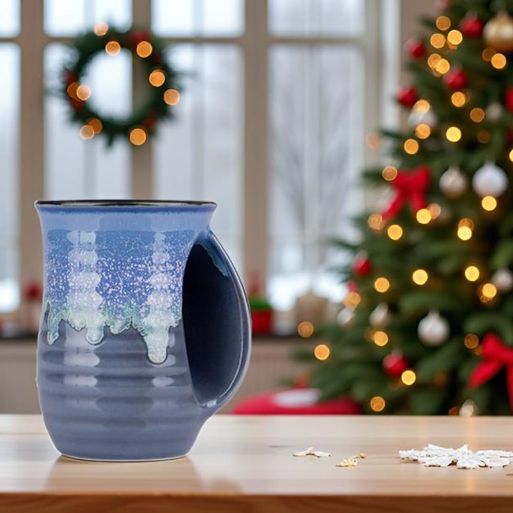 oojdzoo vibrant glaze creates a lively, eye-catching mug design