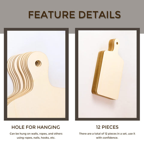 Oomcu DIY-ready surfaces for painting, staining, pyrography