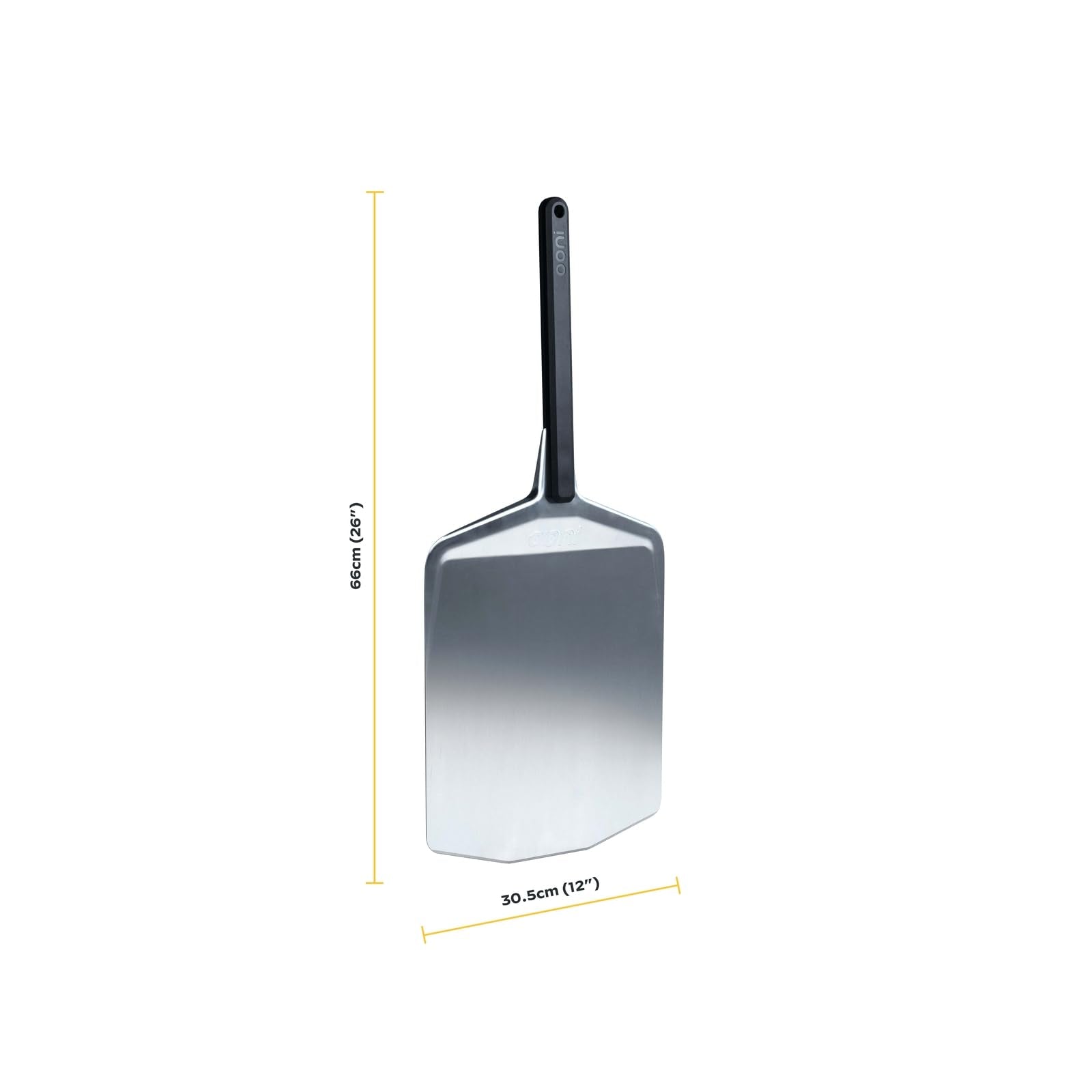 ooni lightweight aluminium peel for effortless prep and precise pizza launch