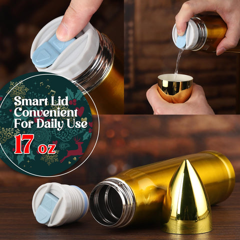 OOPERAY insulated tumbler preserves heat and cold during travel.