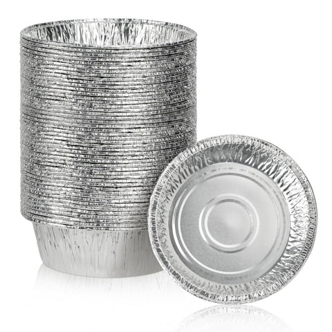 Oopsu 4-inch round tart pan top view for compact baking.