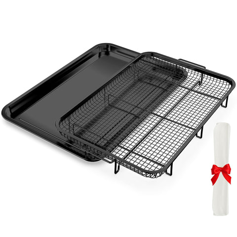 OPENICE airfryer basket offers large capacity for family meals.