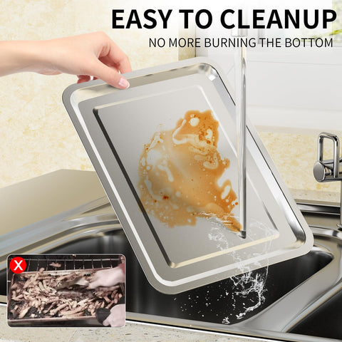 OPENICE oven-friendly solution for crispy fries and roasted vegetables.