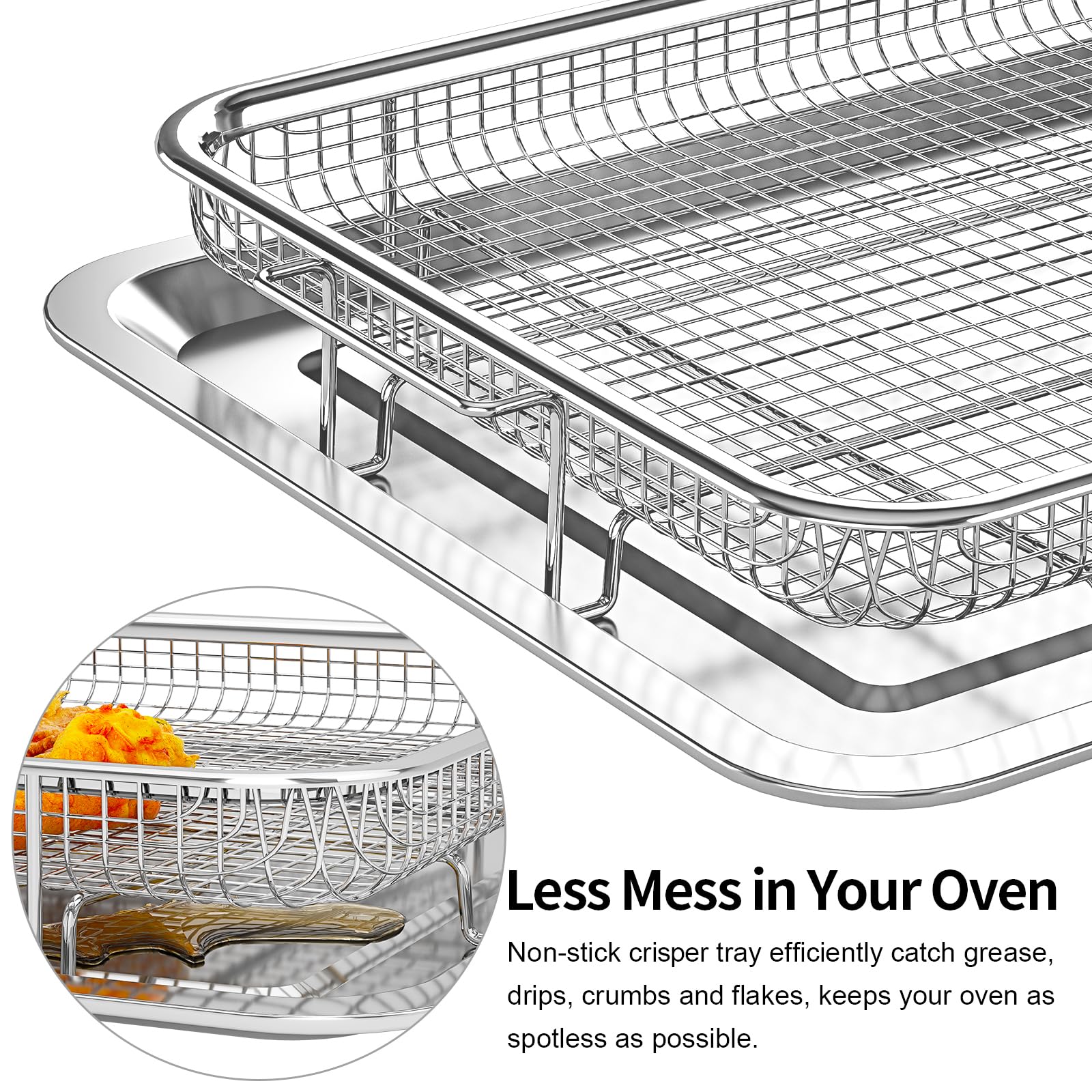 OPENICE pre-cut parchment papers included for easy cleanup