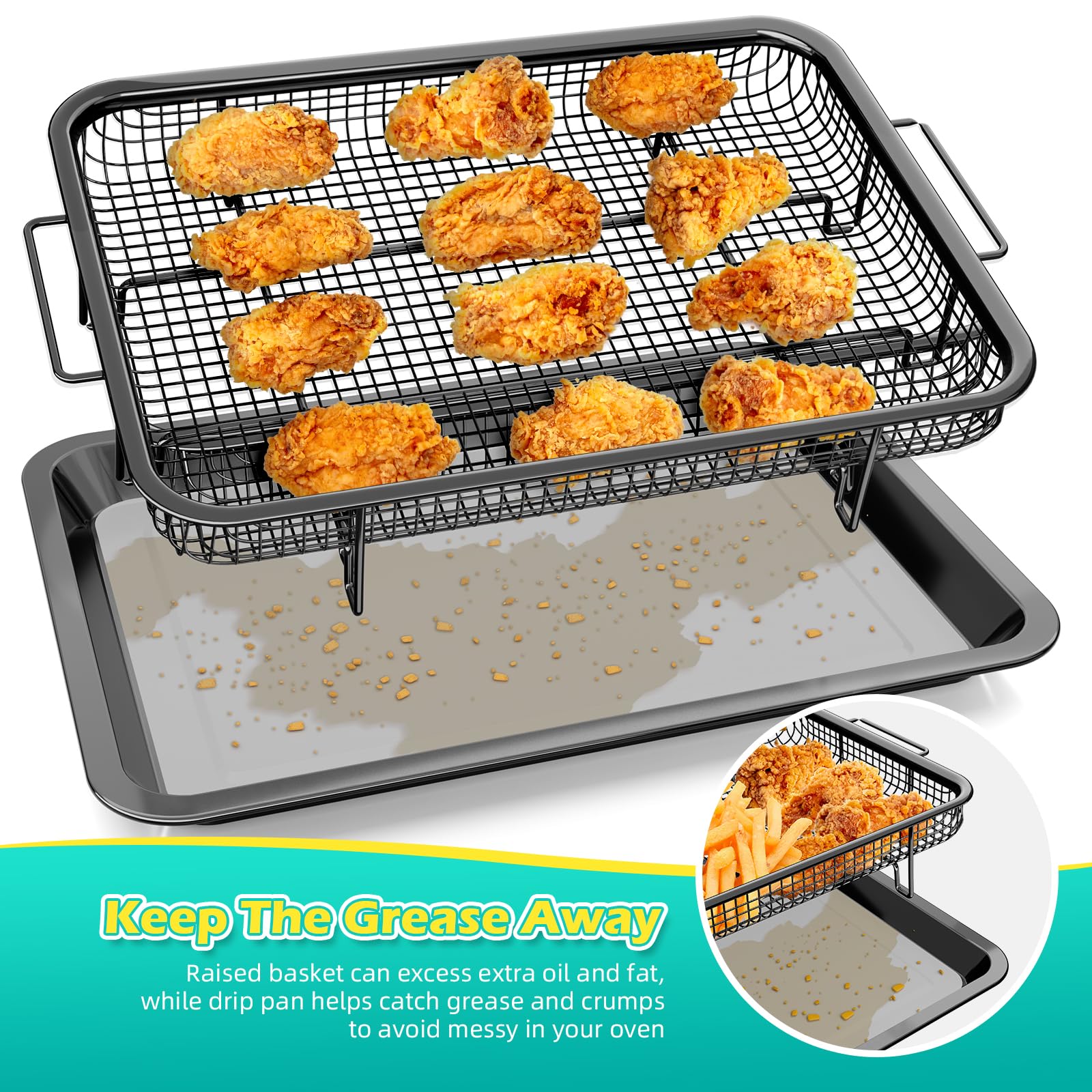OPENICE stainless steel basket that is dishwasher safe and durable