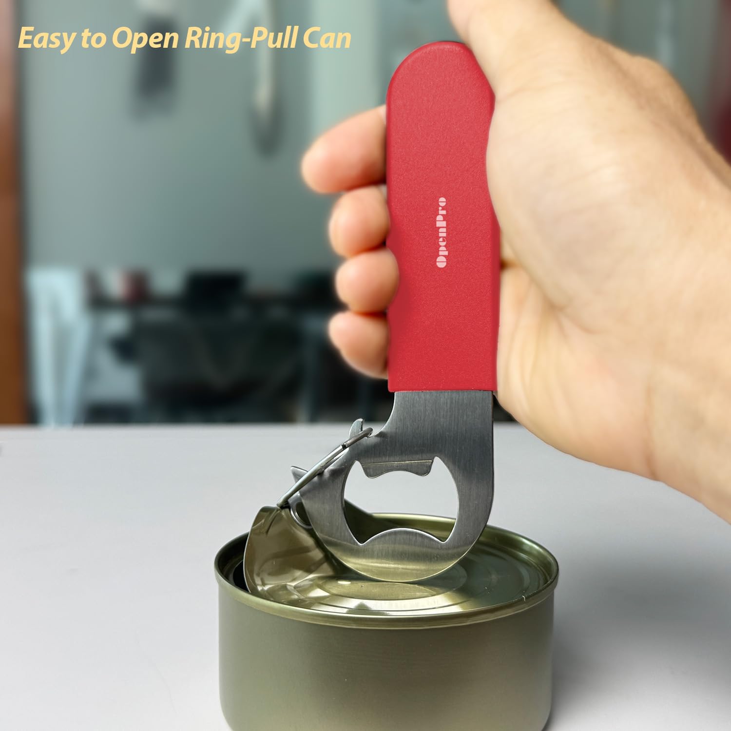 OPENPRO nail-saver rounded edges prevent finger discomfort while opening