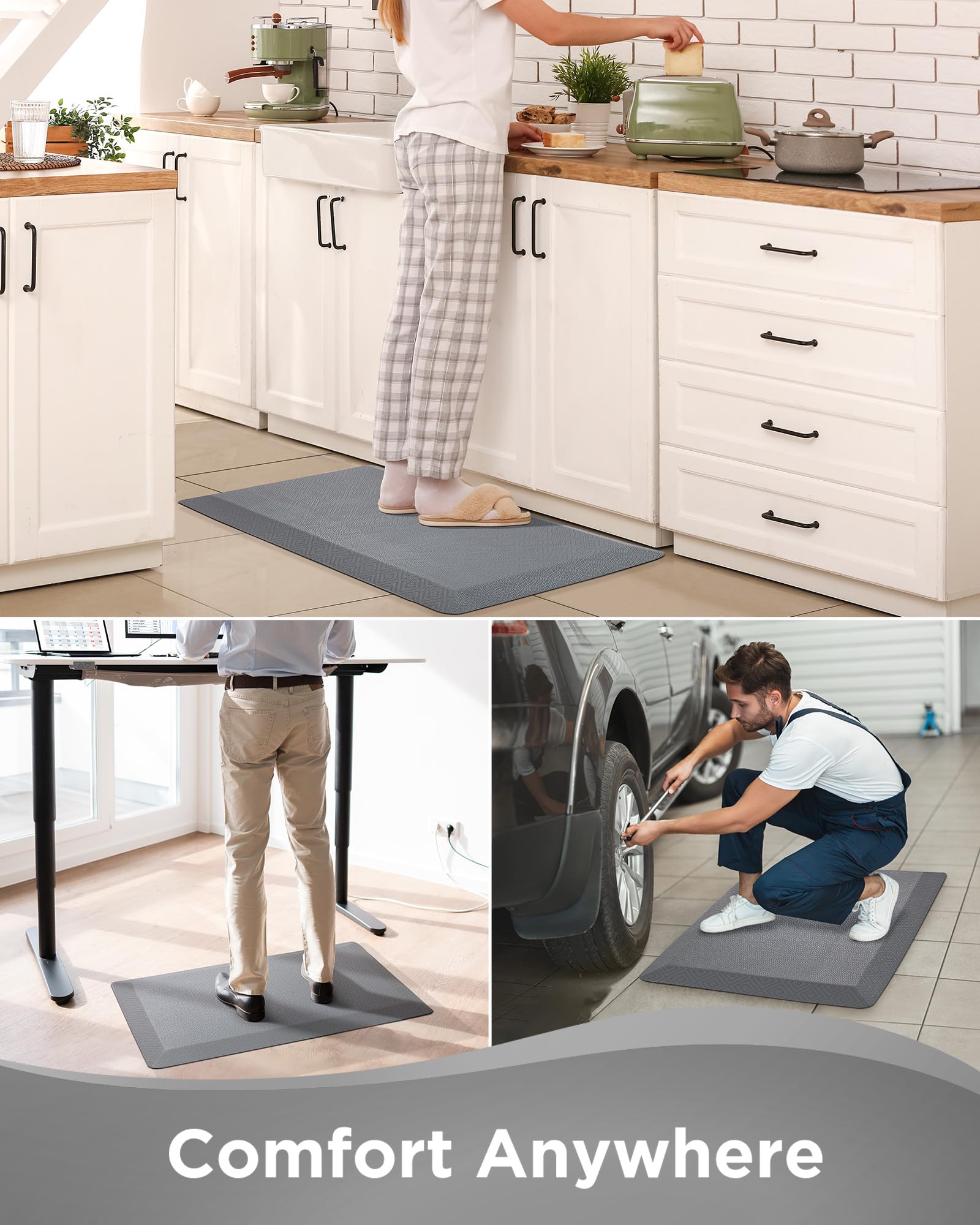 Ophanie grey closeup-foam reveals high-density core for lasting comfort