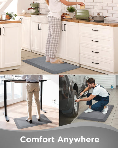 Ophanie grey closeup-foam reveals high-density core for lasting comfort