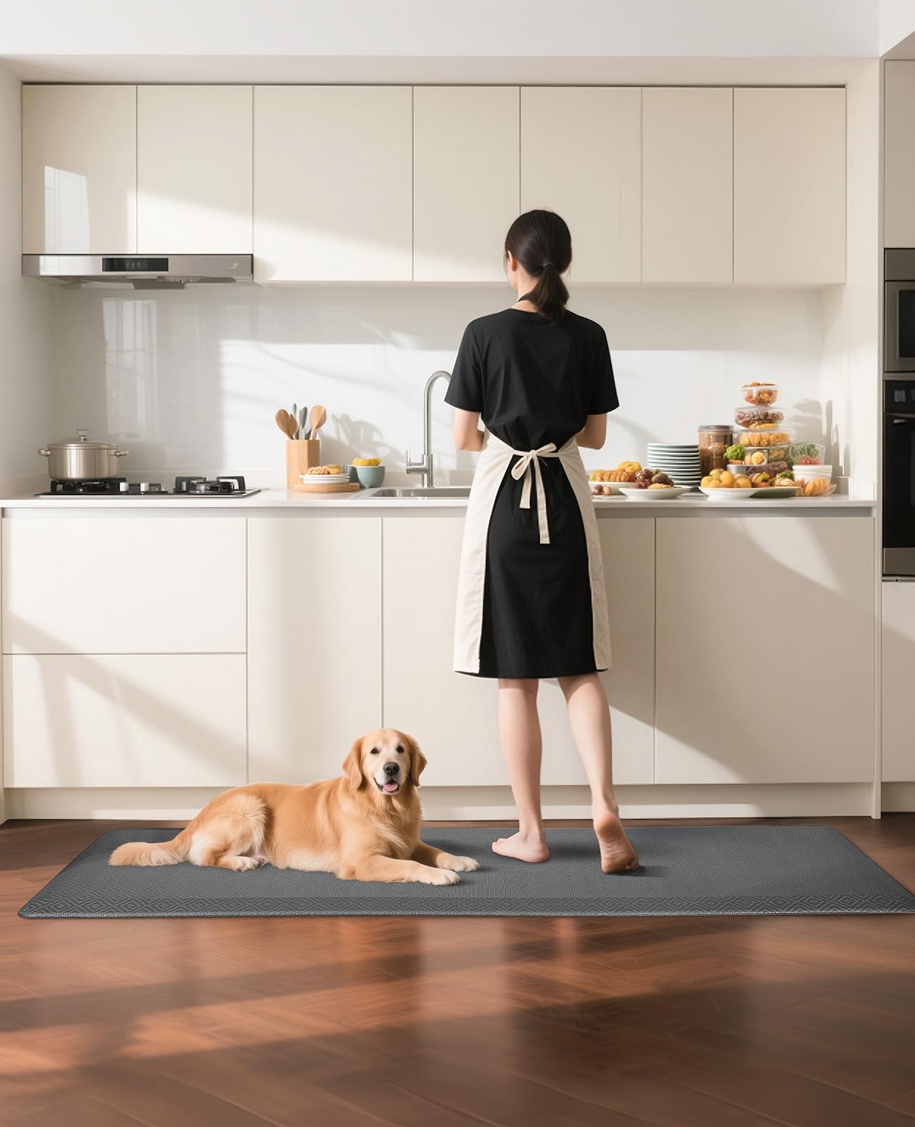 Ophanie ergonomic stand mat supports long tasks at a standing desk