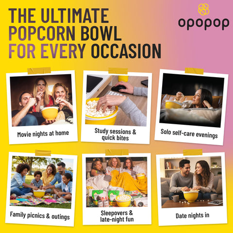 Opopop removable handle ring stays cool to touch after use.