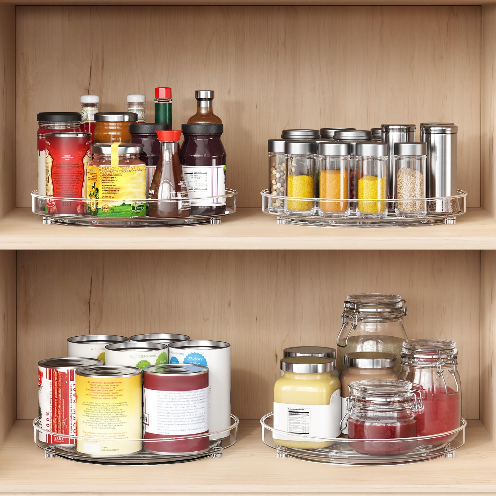 Optish plastic construction is durable and easy to rinse for quick cleanup