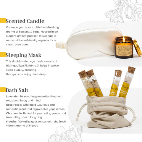 Opulent bath salts for spa-like at-home relaxation