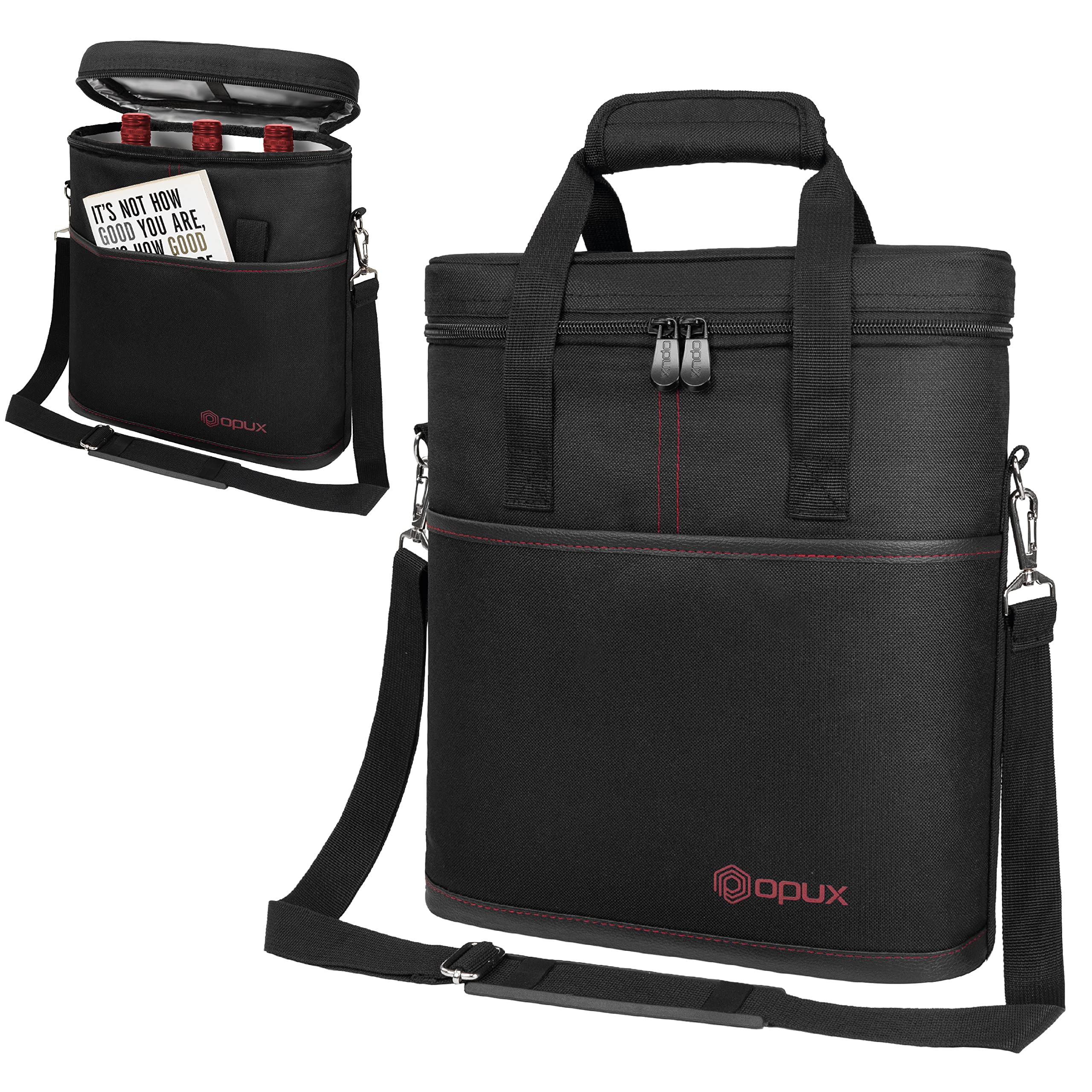 OPUX insulated leakproof lining prevents spills during beach picnics and gatherings.