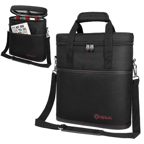 OPUX insulated leakproof lining prevents spills during beach picnics and gatherings.