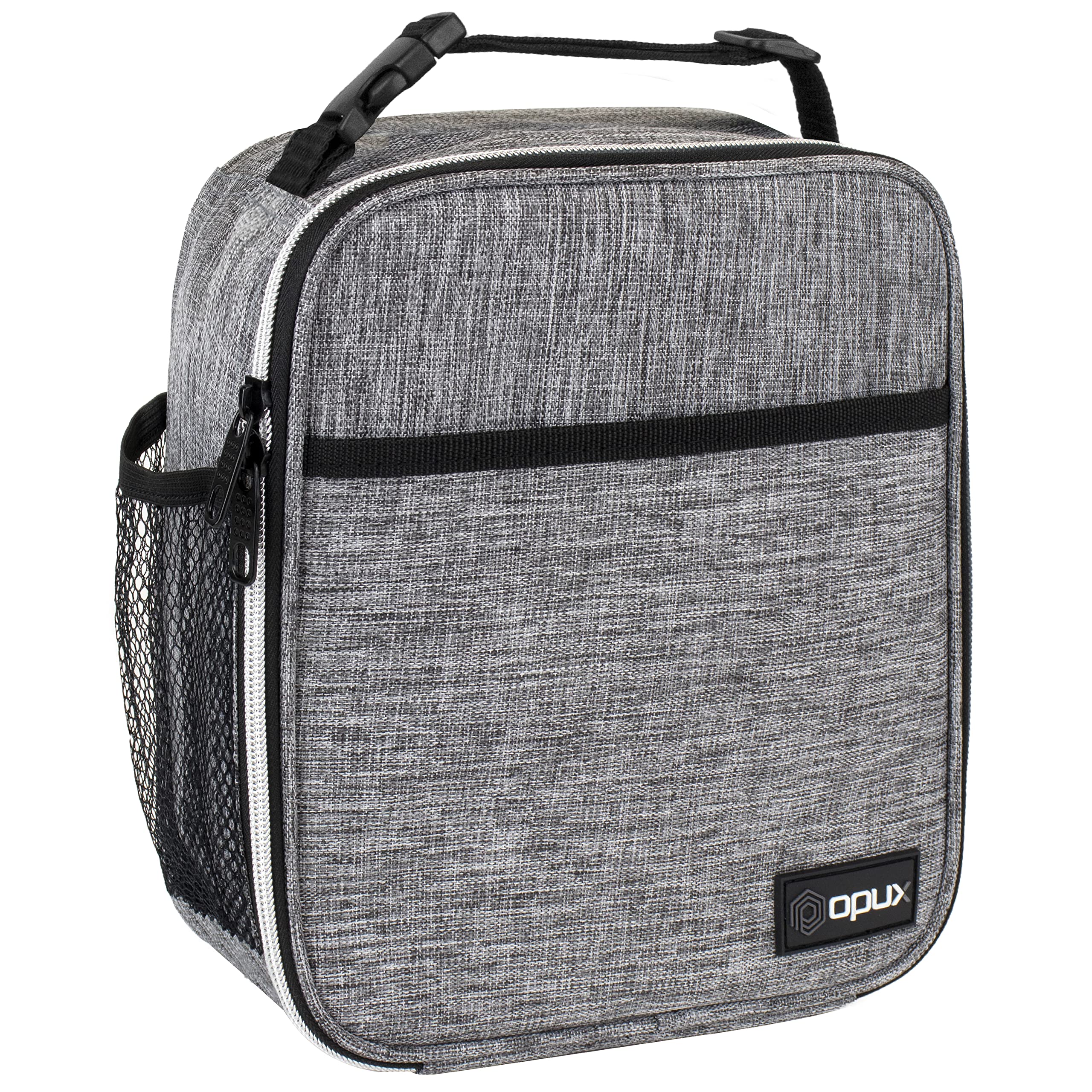 Opux premium insulated lunch box with top handle for easy transport