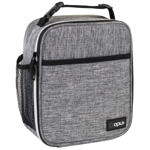 Opux premium insulated lunch box with top handle for easy transport