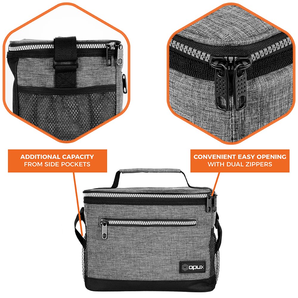 opux soft thermal lining is BPA and PVC free keeps food fresh