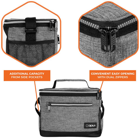 opux soft thermal lining is BPA and PVC free keeps food fresh