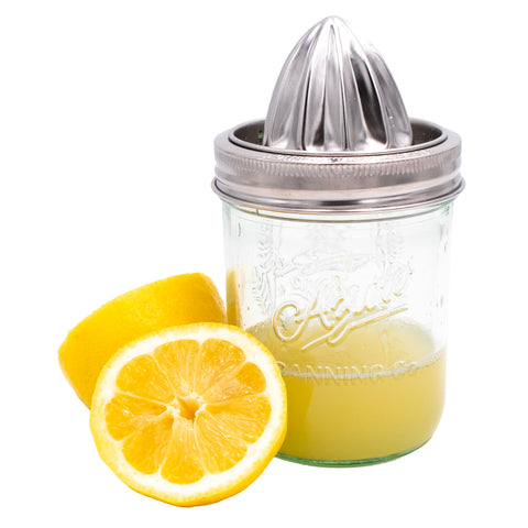 Easy screw-on design fits Ball, Kerr, Bernardin jars securely.