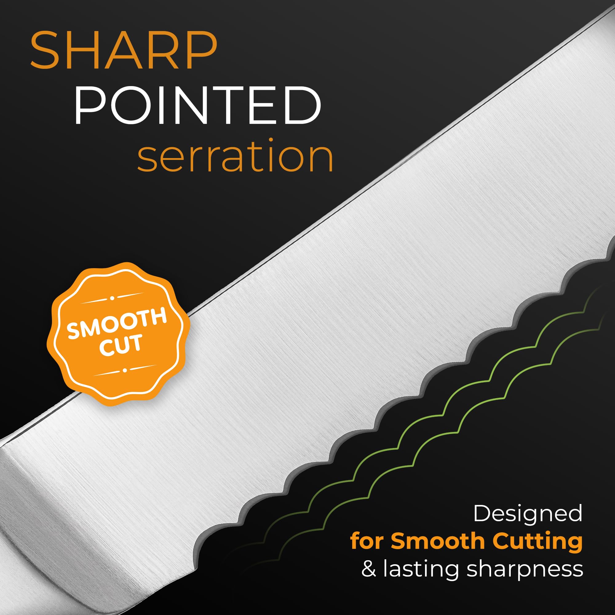 Durable stainless steel construction for daily kitchen use