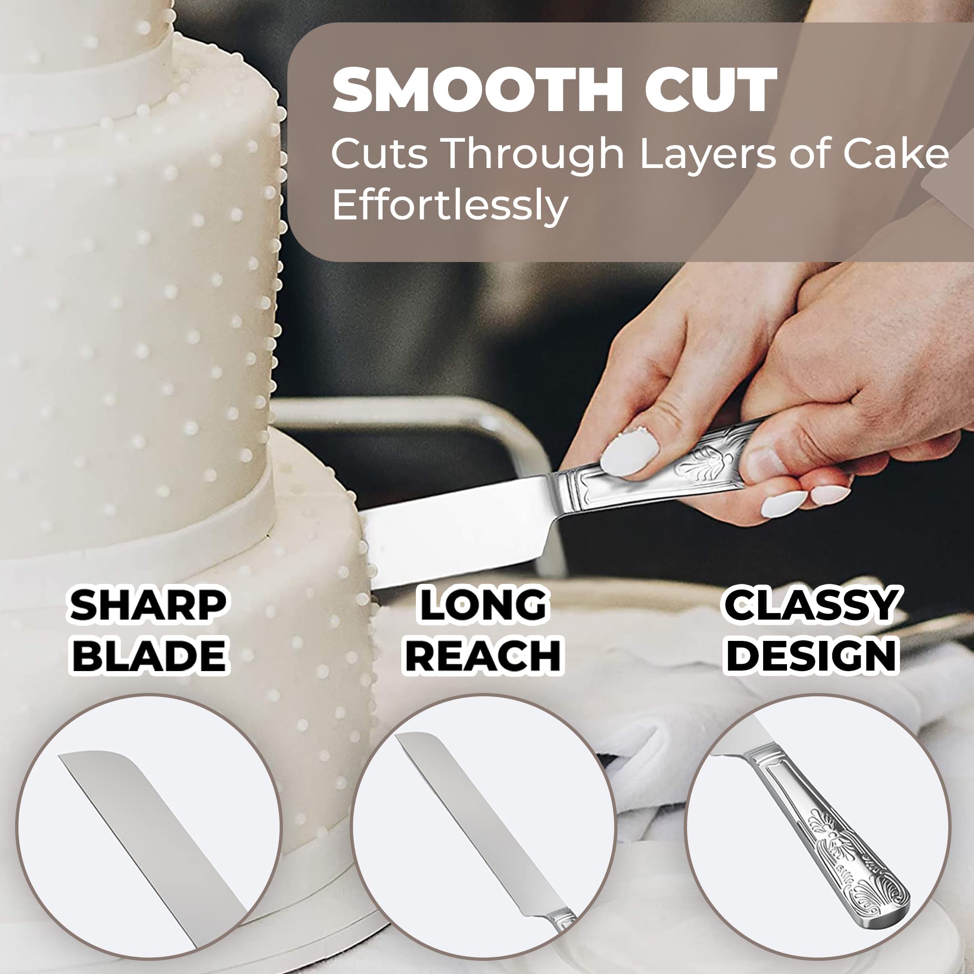 Orblue wedding set on table complements formal receptions.