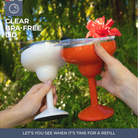 ORCA Rita clear whale-tail lid enables easy, spill-safe access.