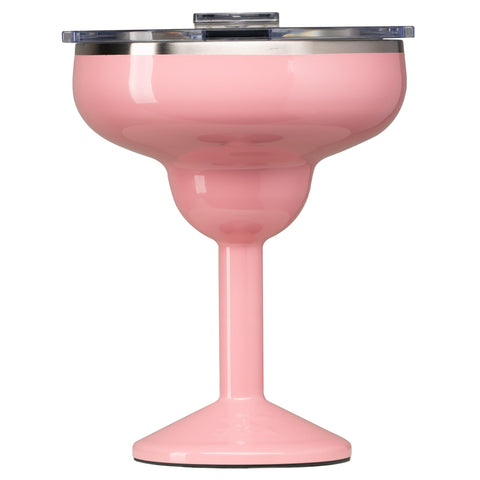 ORCA Rita front view margarita glass keeps cocktails cold.
