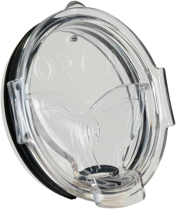 ORCA Rita lidded tumbler with Stepfit Flex Straw prevents spills during travel or poolside.