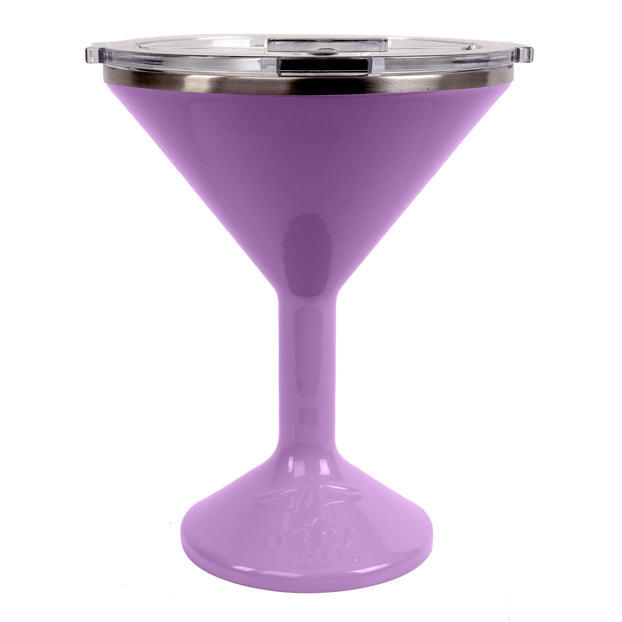 ORCA Tini 13oz stainless martini glass keeps cocktails cool outdoors for outdoor use.
