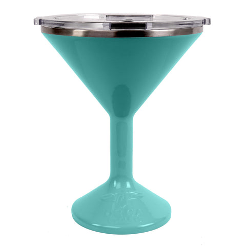 ORCA Tini 13oz stainless martini glass for outdoor entertaining.